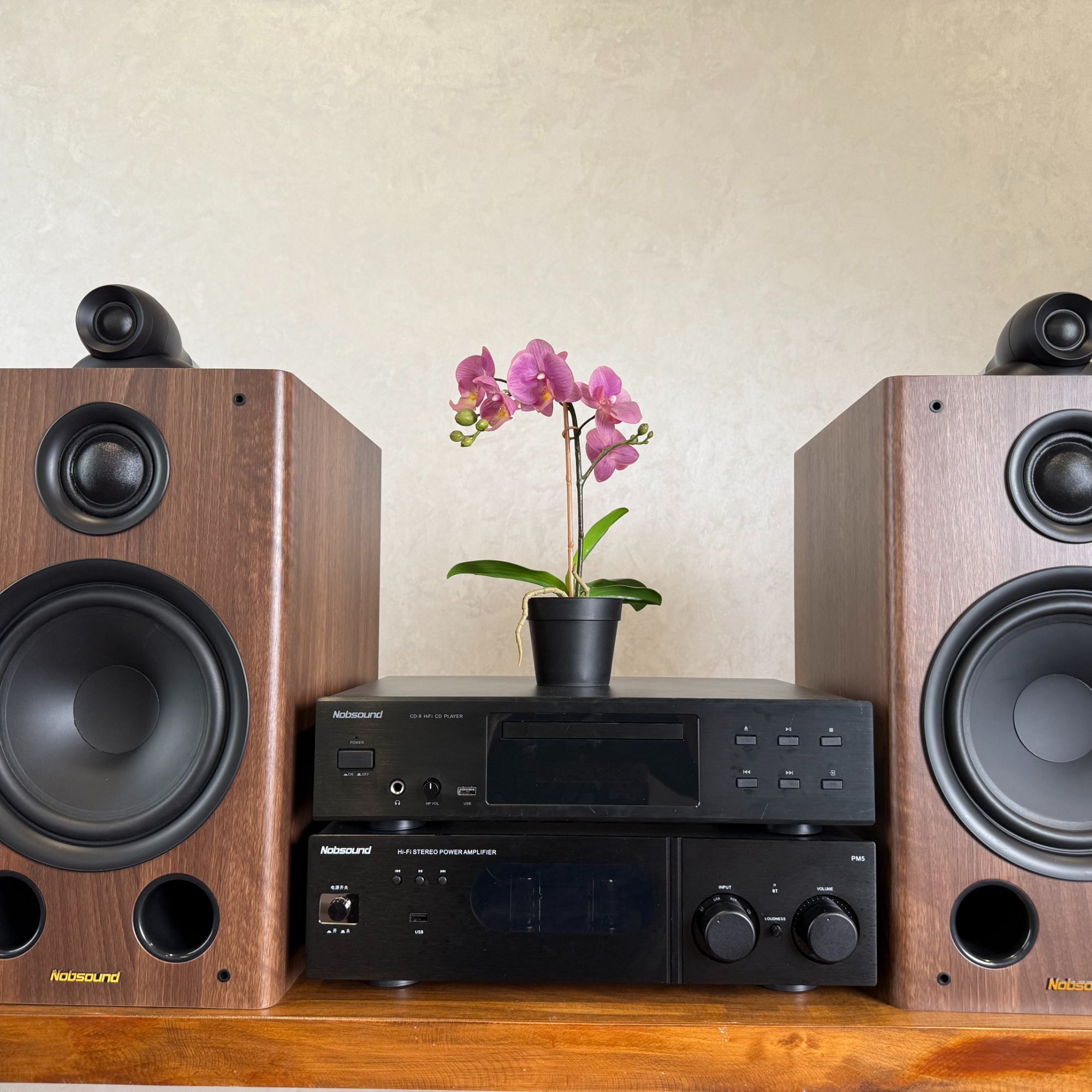 诺普声Q5HiFi发烧胆机功放音响套装