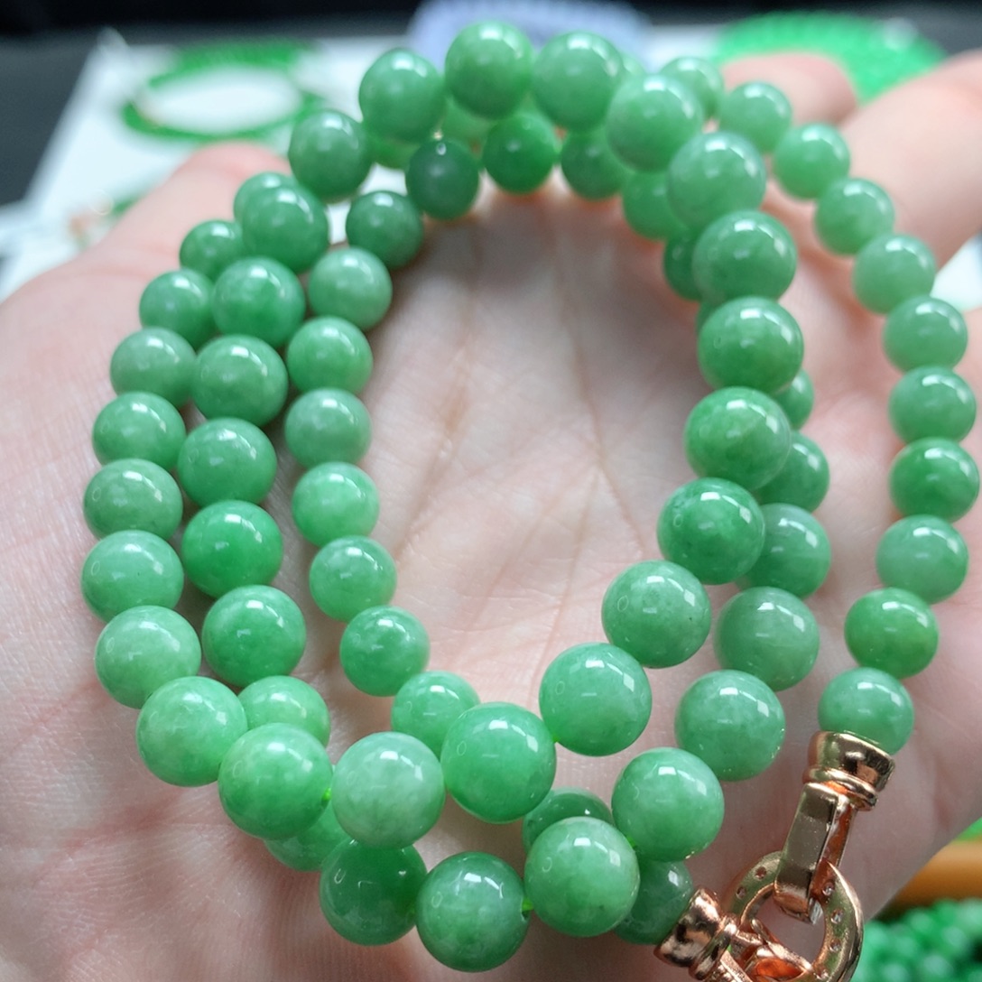 翡翠未镶嵌手链翡翠