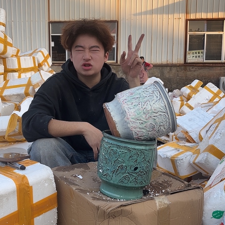 紫砂花盆宜兴紫砂粗陶花盆