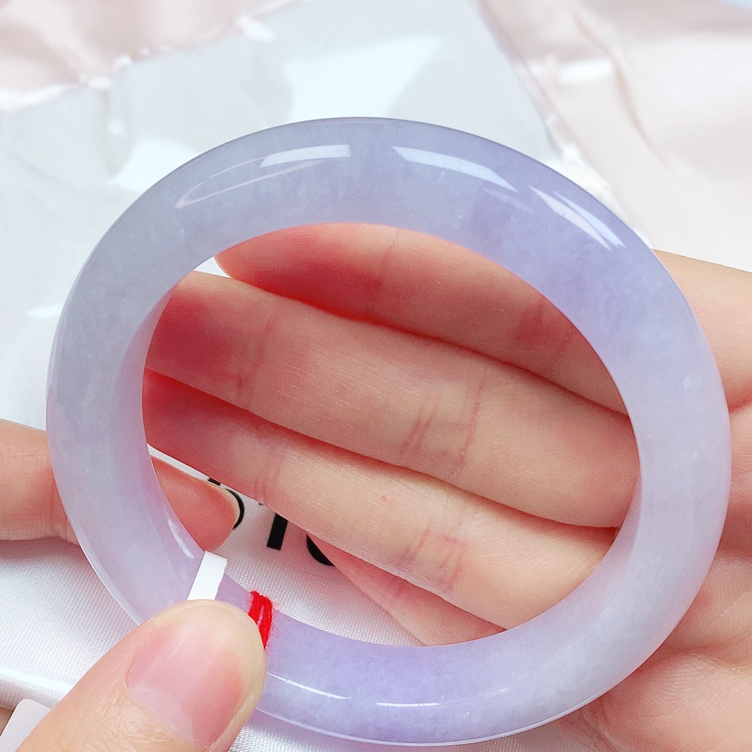 翡翠未镶嵌手镯抖音516