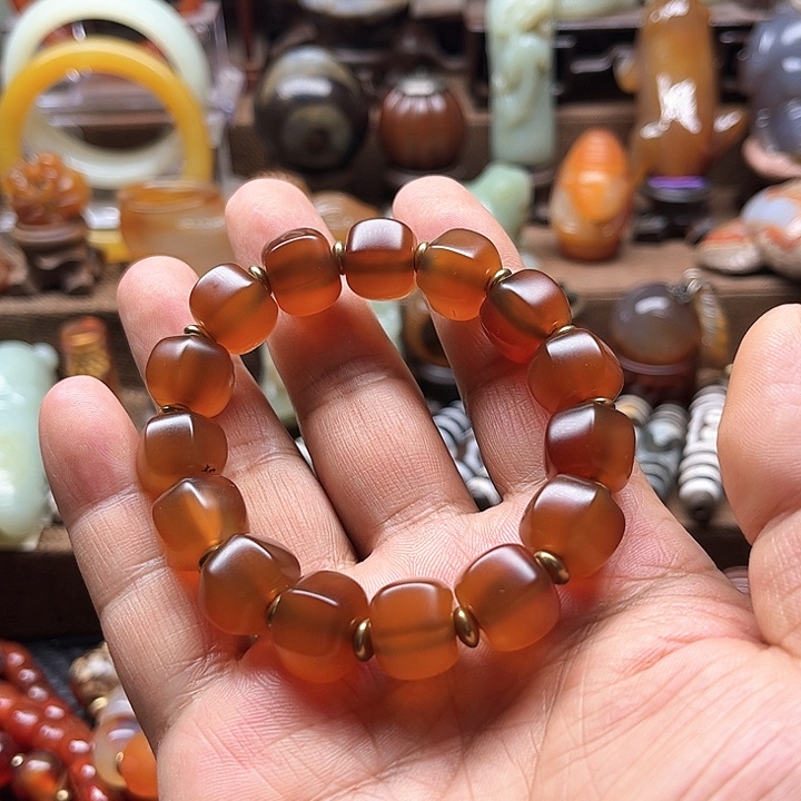 玛瑙/玉髓车挂未镶嵌