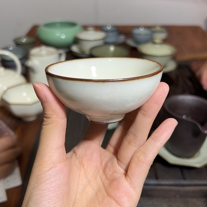 小米茶器龙泉云间青瓷