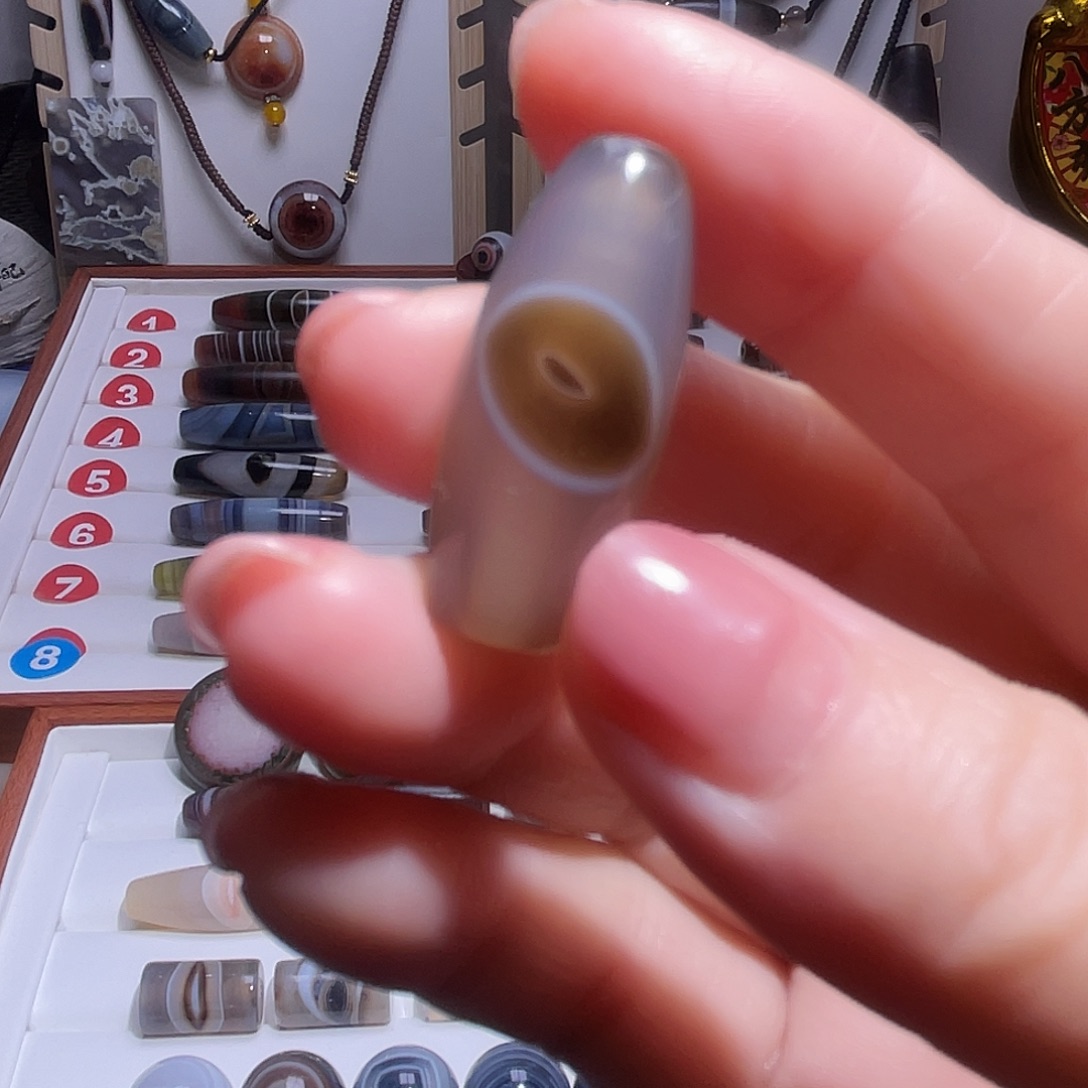 玛瑙未镶嵌吊坠玛瑙桶珠