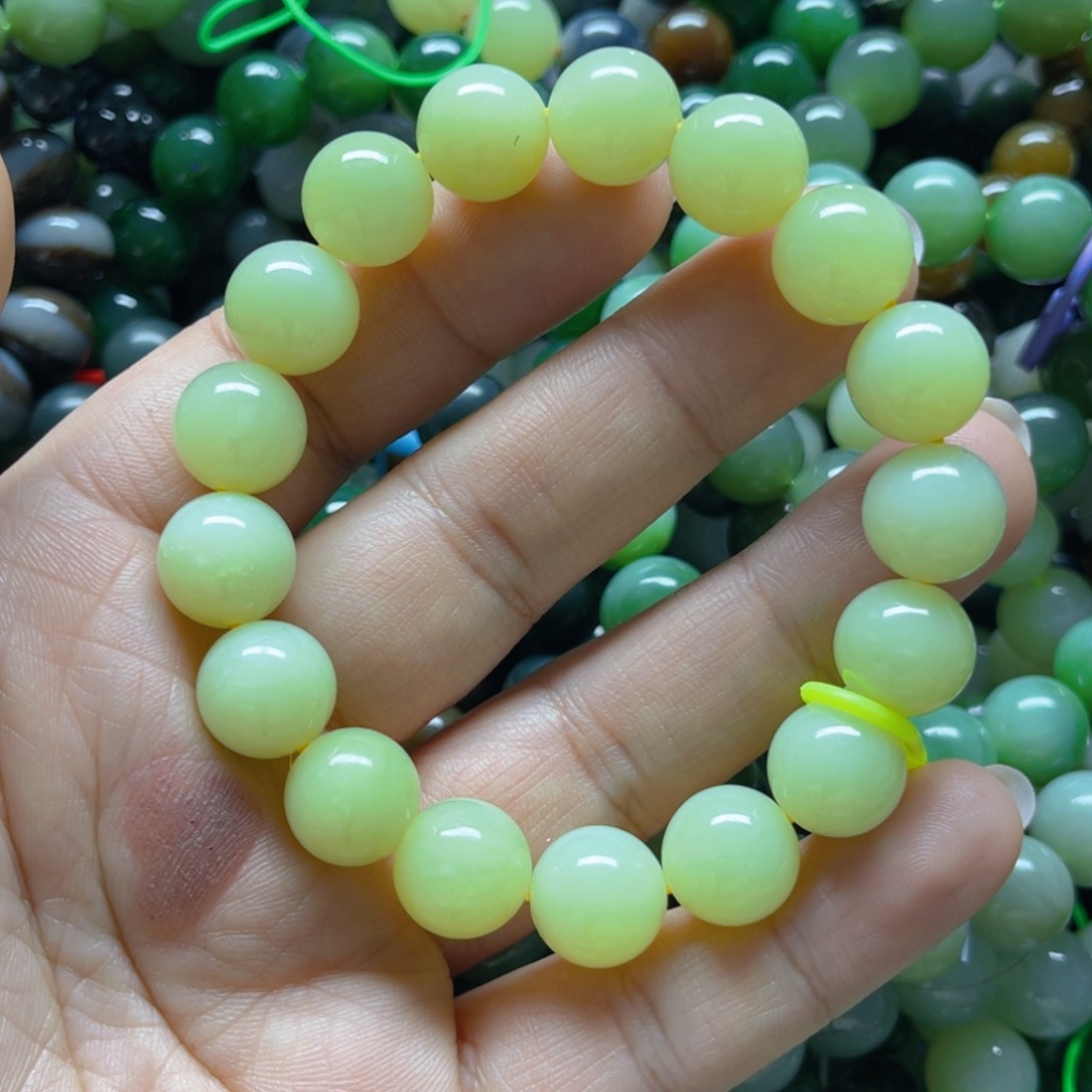 和田玉手链未镶嵌