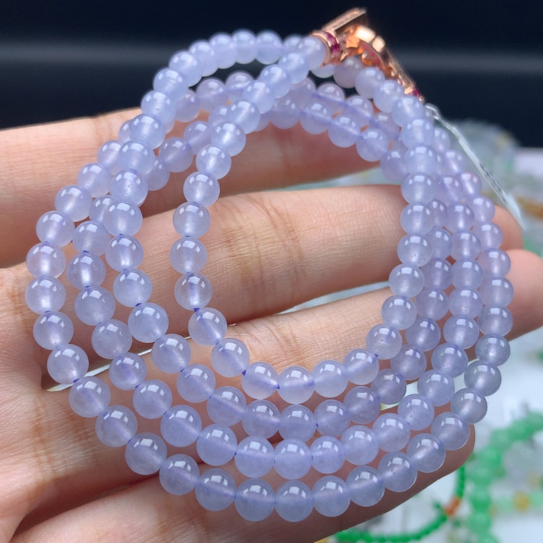 翡翠手链未镶嵌卡