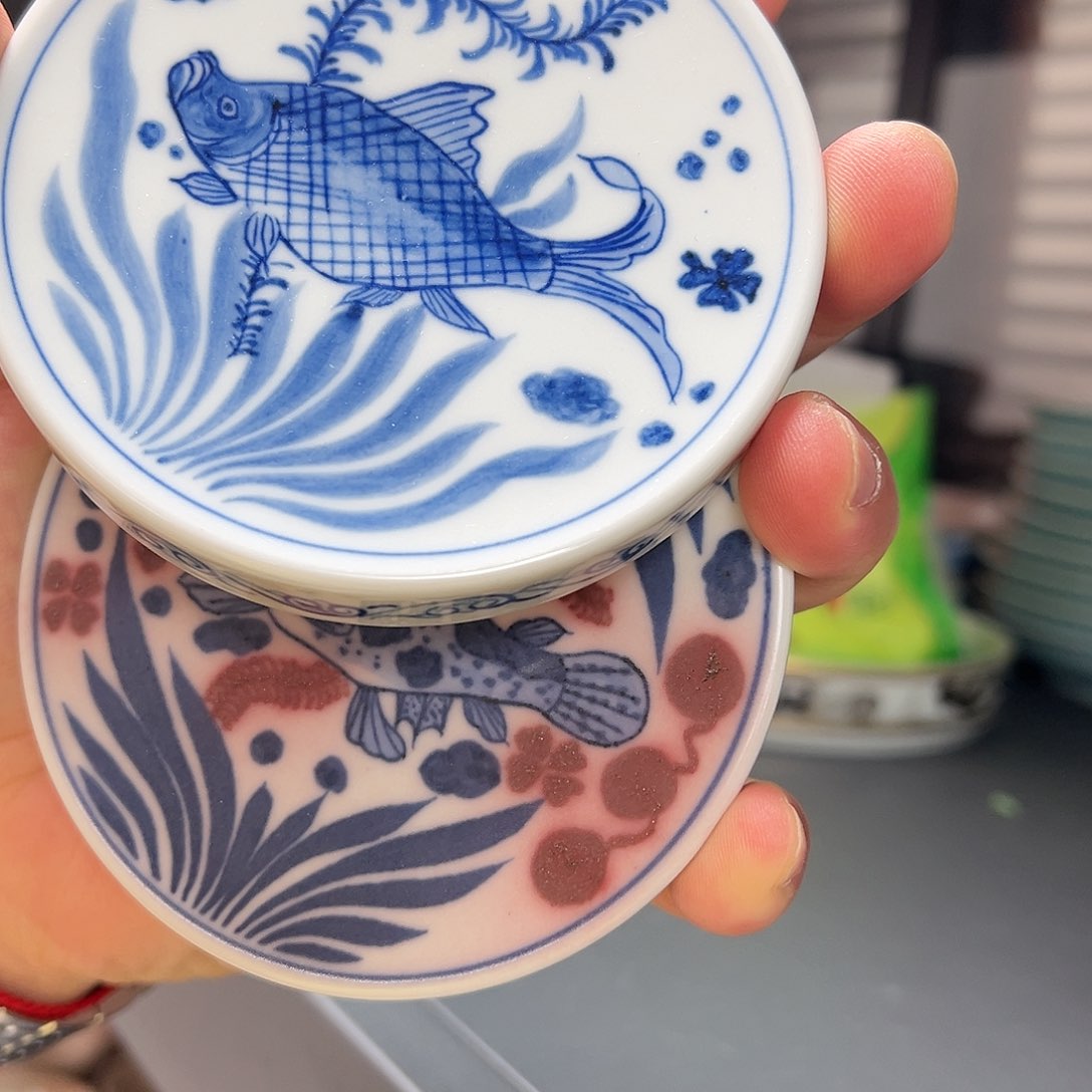 【闪购商品】景德镇陶瓷主人杯瑕疵