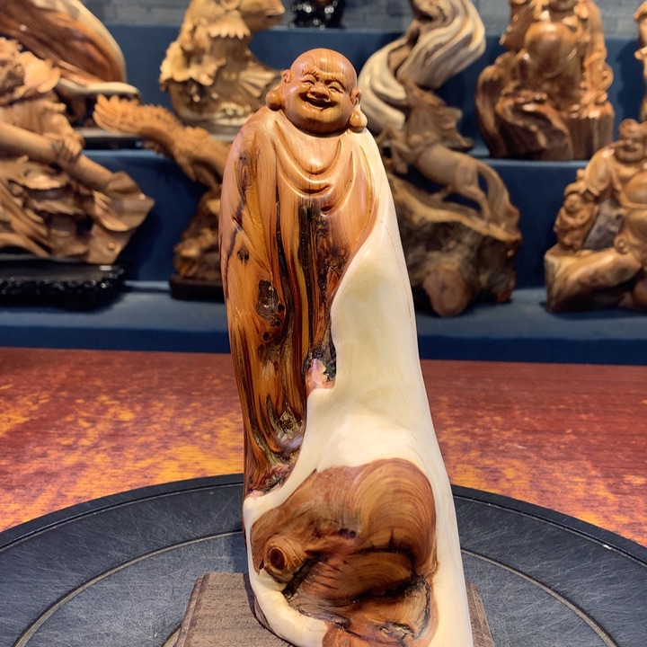 柏木（崖柏）根雕摆件