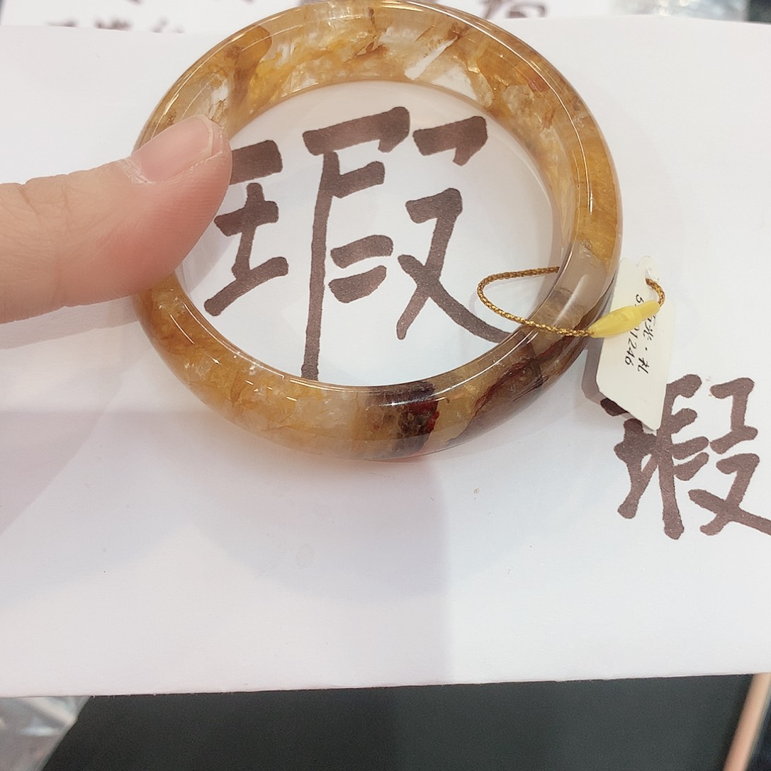 水晶手镯未镶嵌301(5455::)