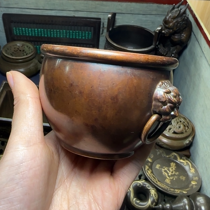 铜器把玩摆件链接