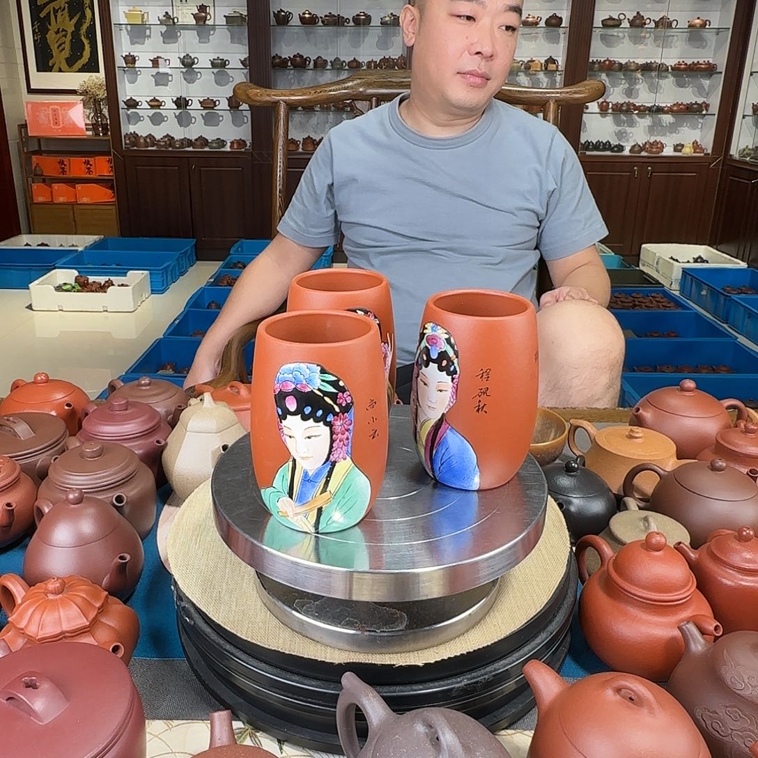 茶壶紫砂主人杯杯3
