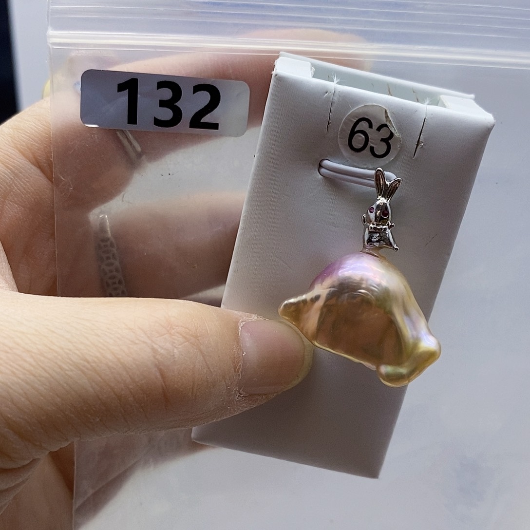 颈饰合金淡水珍珠