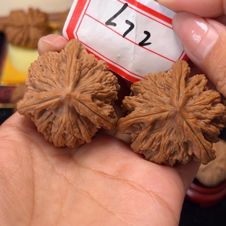 吊坠文玩核桃42大尺全品虎头奔72