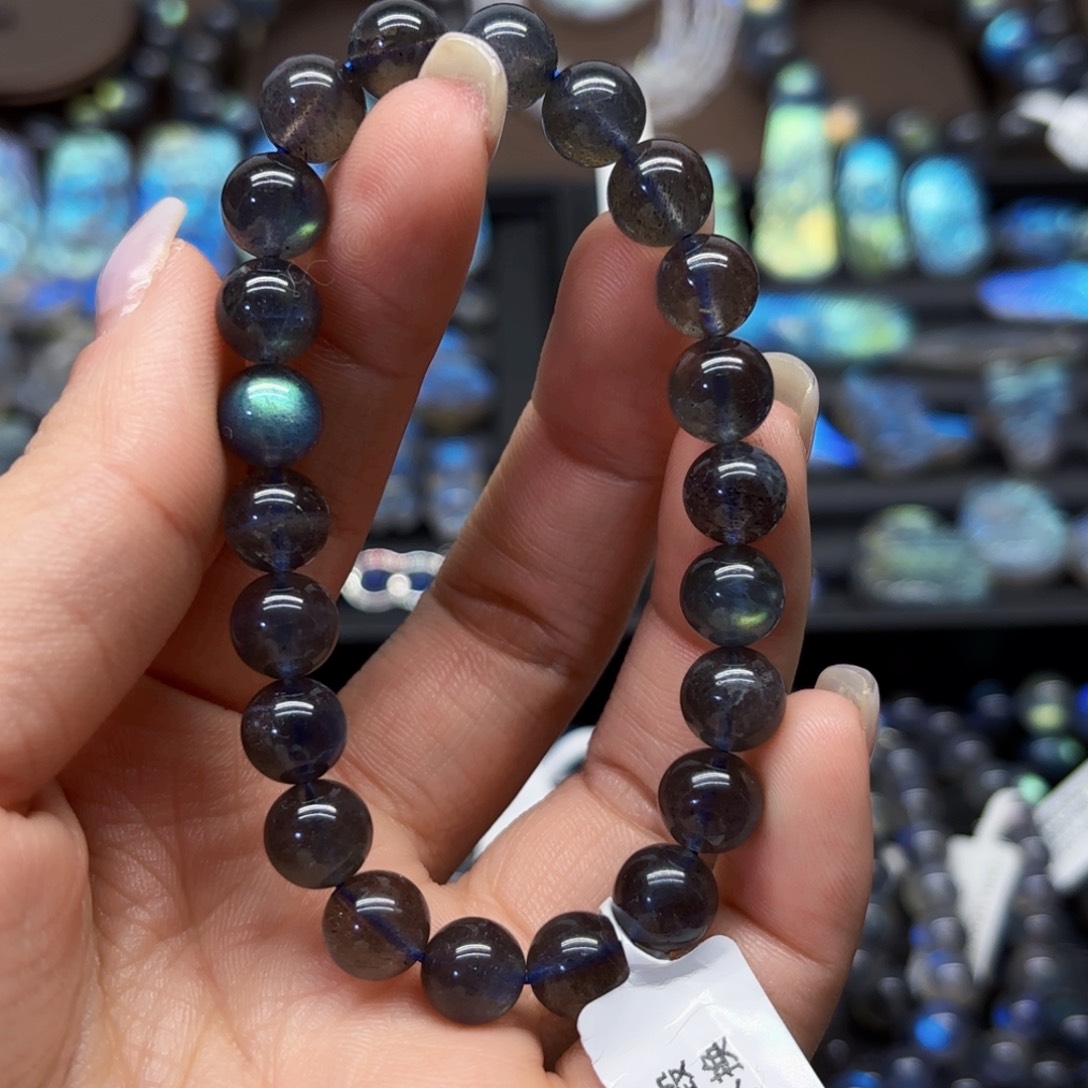 长石手链未镶嵌8.5左右