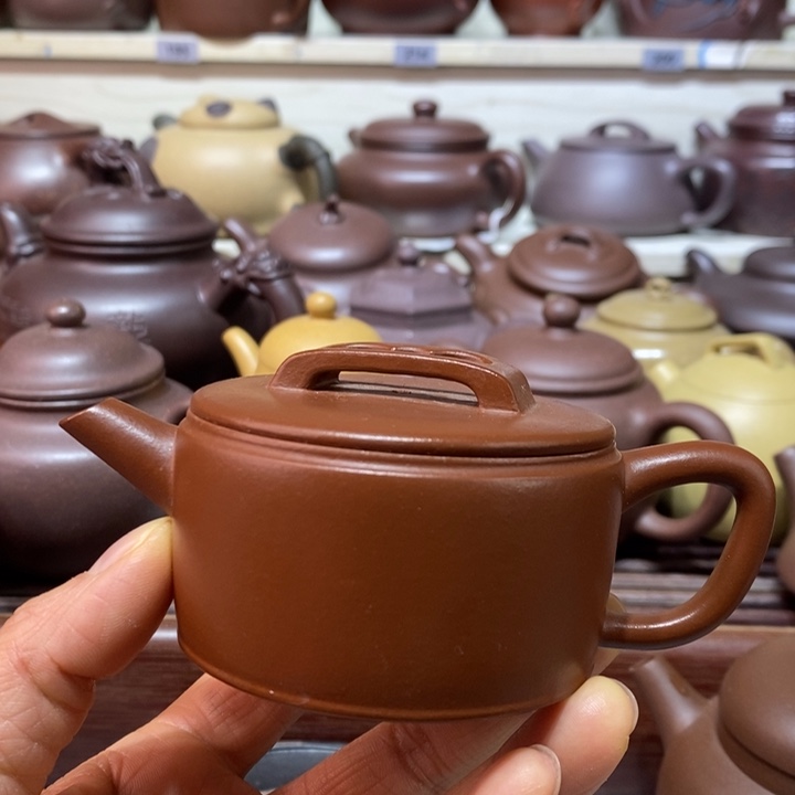 茶壶紫砂微瑕处理一把