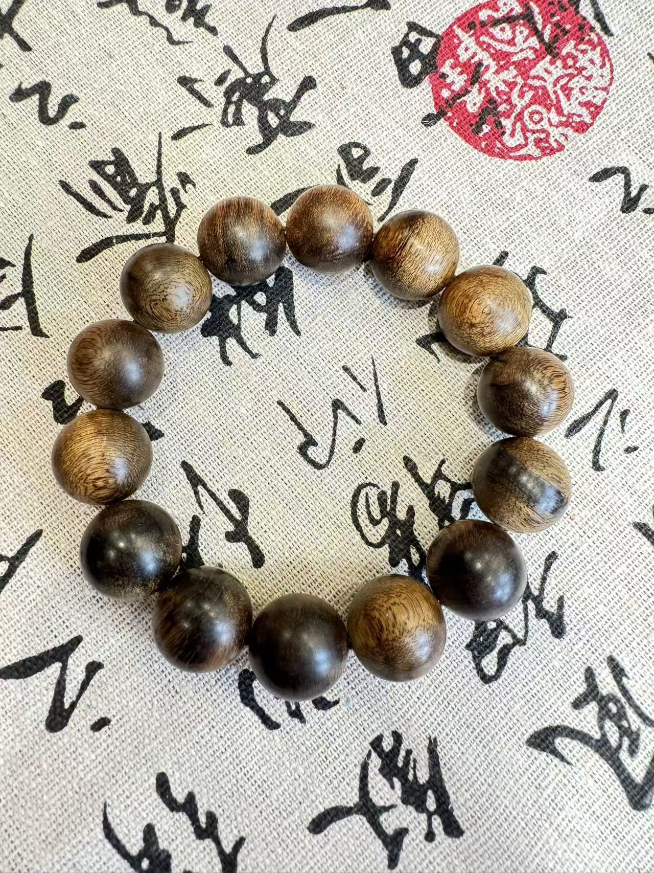 【臻品阁】沉香成品手串/qh144/一串