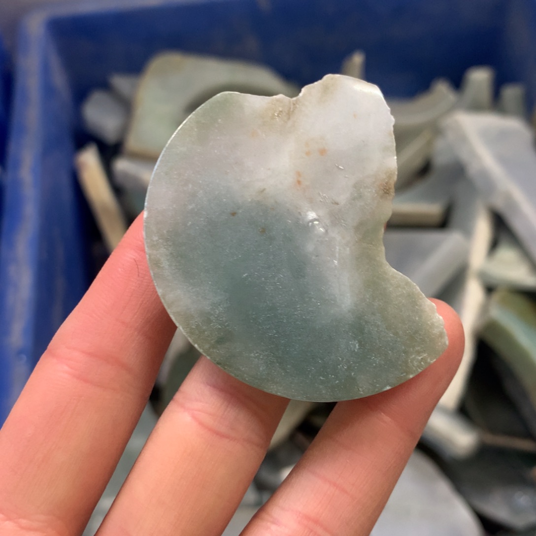 翡翠裸石翡翠边角料