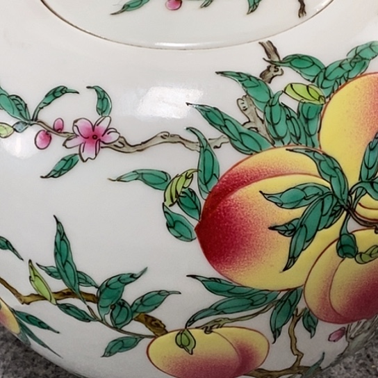 瓷片马**功陶瓷瓷器摆件11