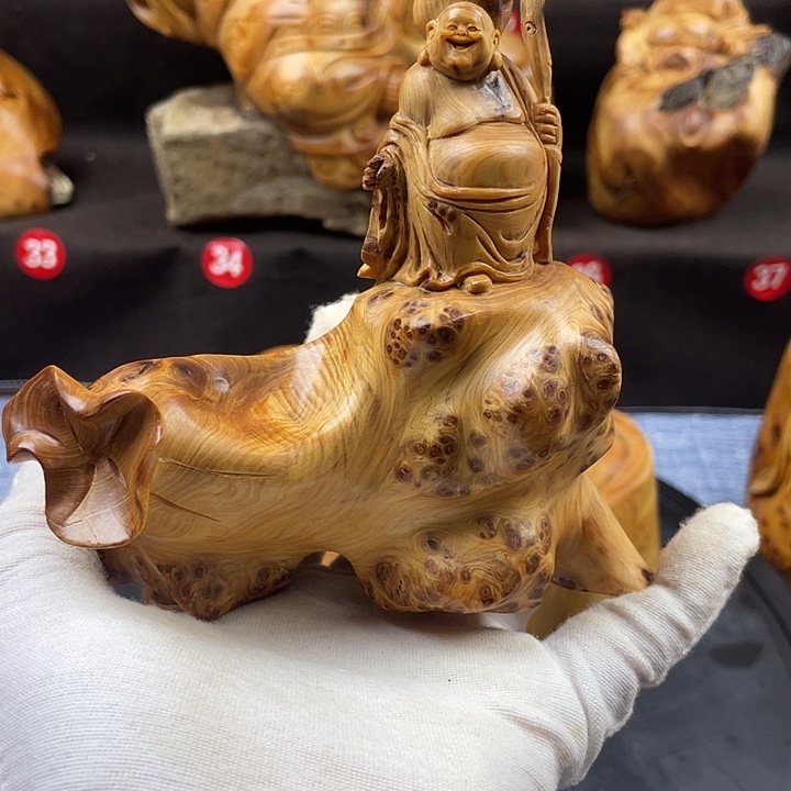 柏木（崖柏）布袋米勒