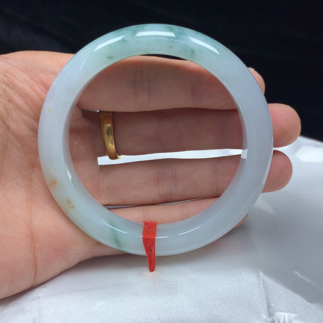 未镶嵌手镯（圆镯）翡翠56.5