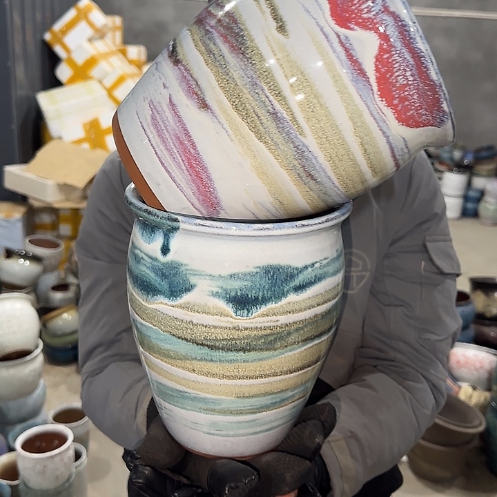 高度22口18啦啦花盆