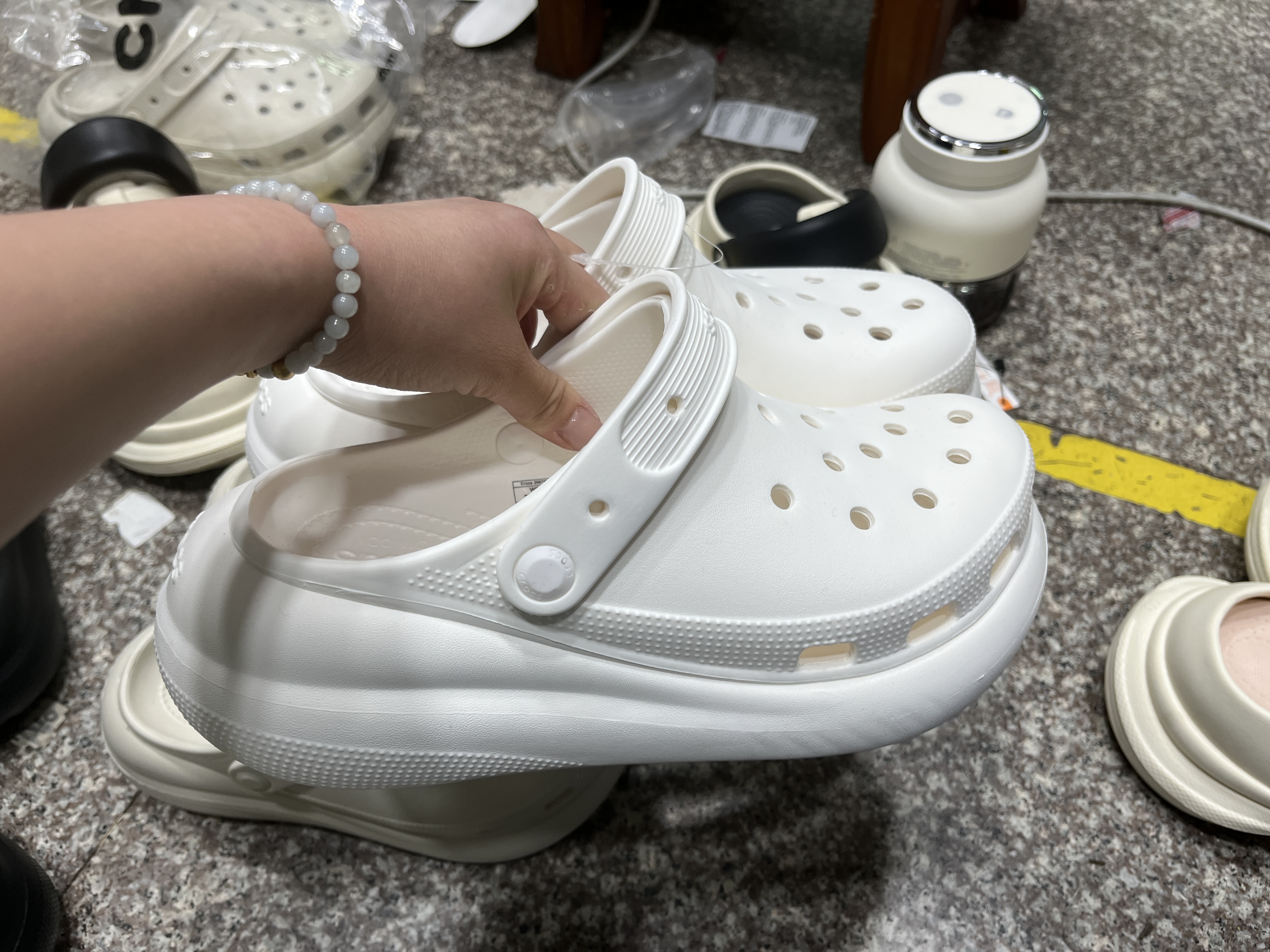 短款显瘦修身短袖白色辣妹高腰百搭夏季小众设计（孤品福利KKK系）