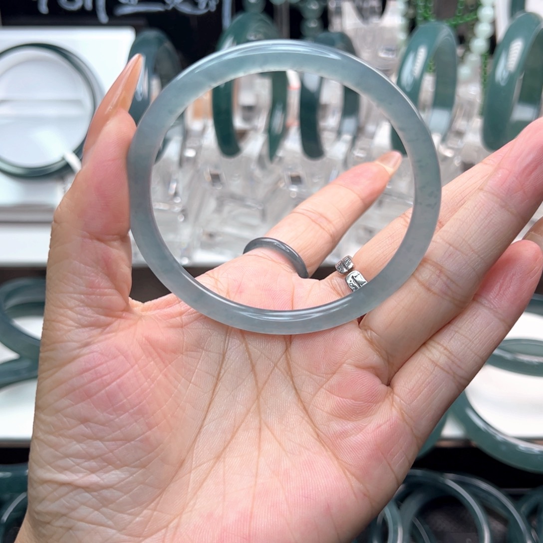 未镶嵌手镯翡翠下*翡翠（福利款不退不换）