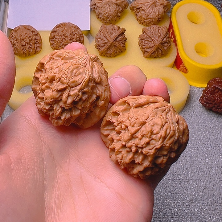 把件文玩核桃和尚头