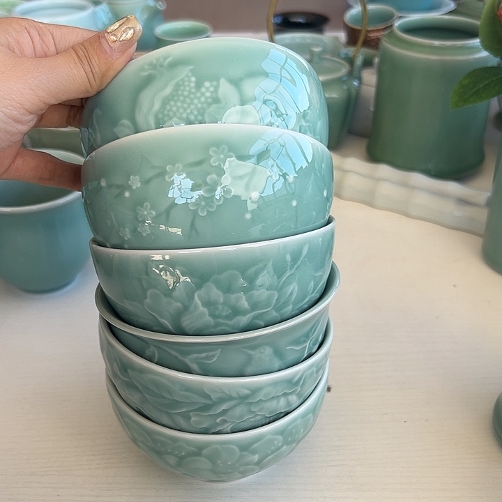 小米茶器龙泉青瓷