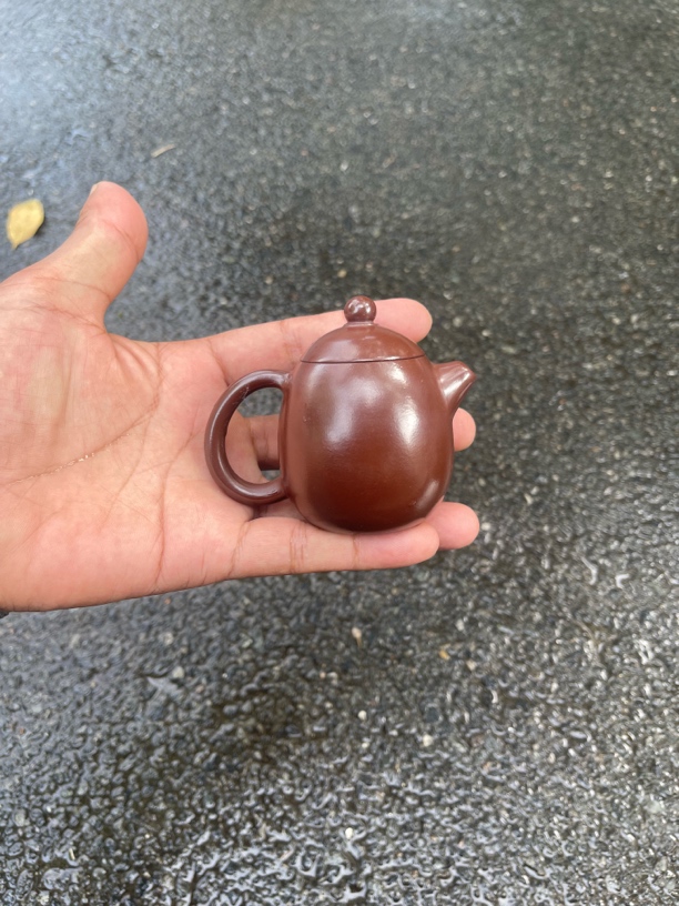 龙蛋款手拉壶！容量115毫升！紫朱泥！做工精细！出水爆爽！泡茶壶茶具