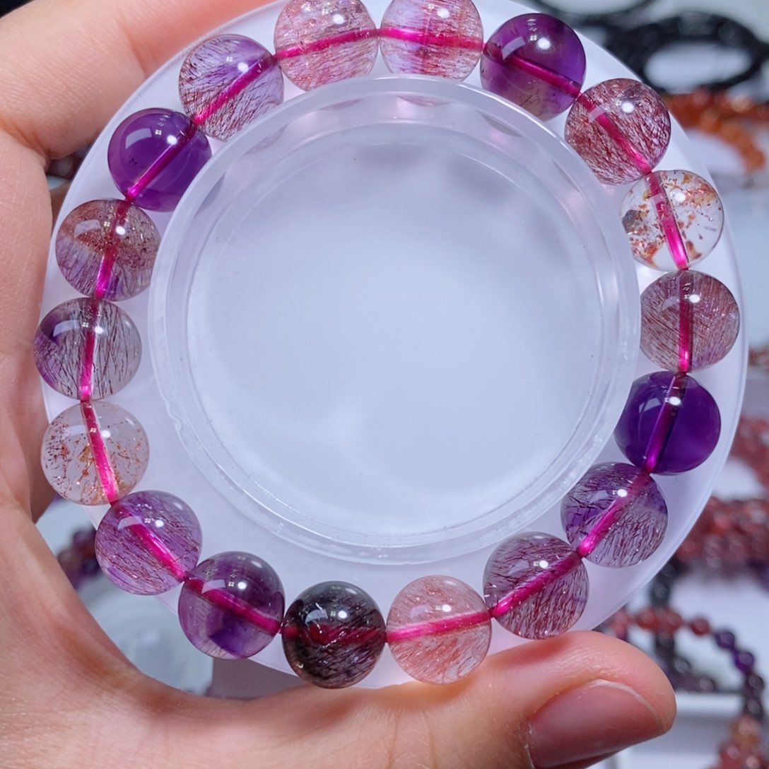 水晶手链未镶嵌超七