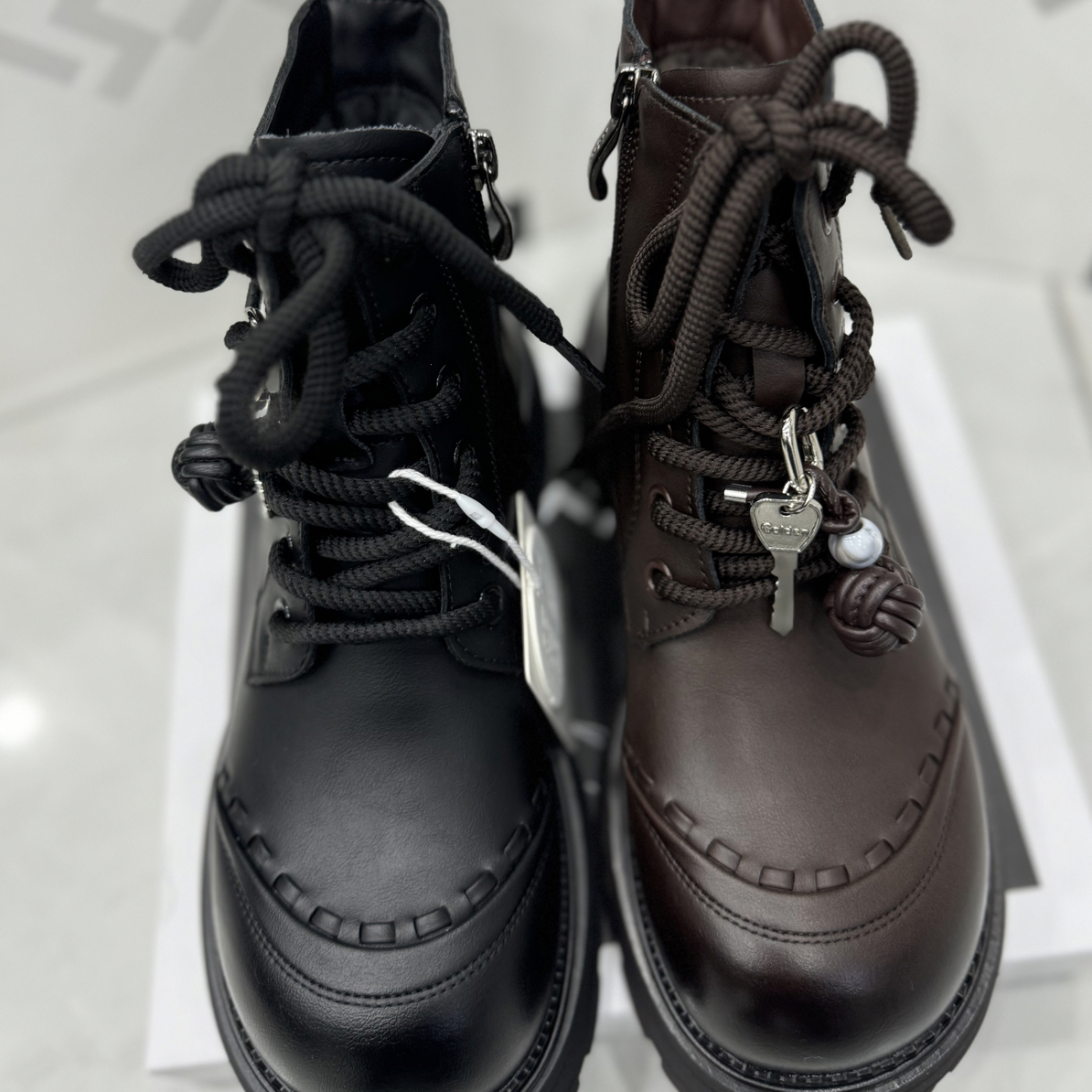 玛莎玛索766-73时尚休闲大棉马丁靴