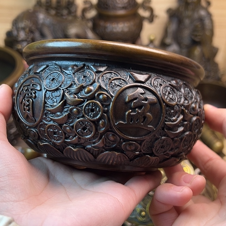 精美铜器，点击下单