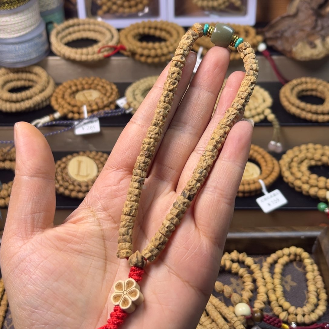 皮***花柏香籽/百香籽手串