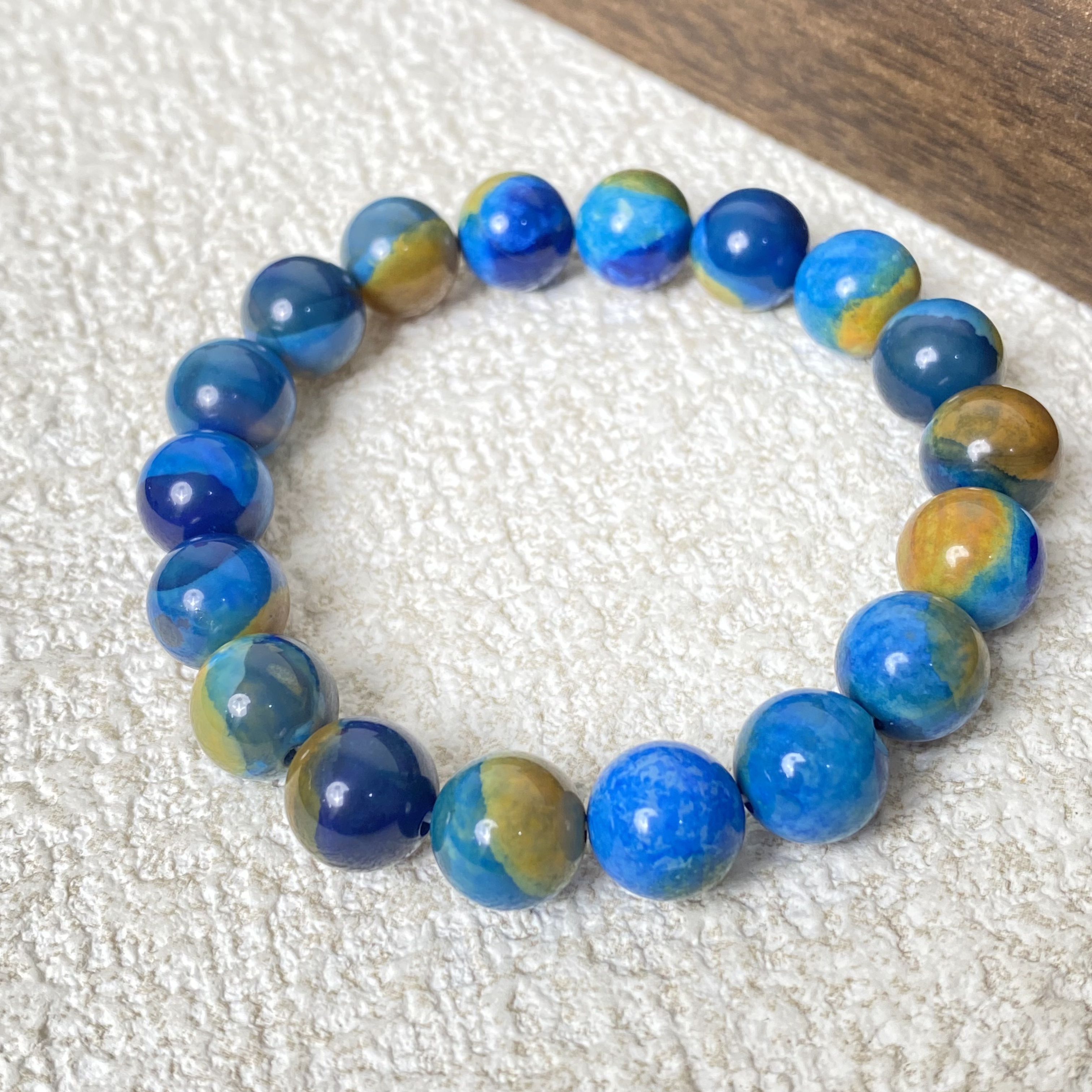   YHKINGS1791设计师款10m星球玛瑙单圈多样性发其一不带礼盒