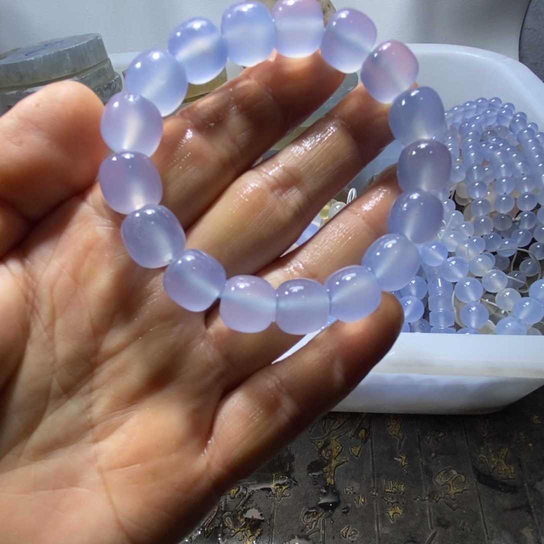 玛瑙/玉髓未镶嵌手链