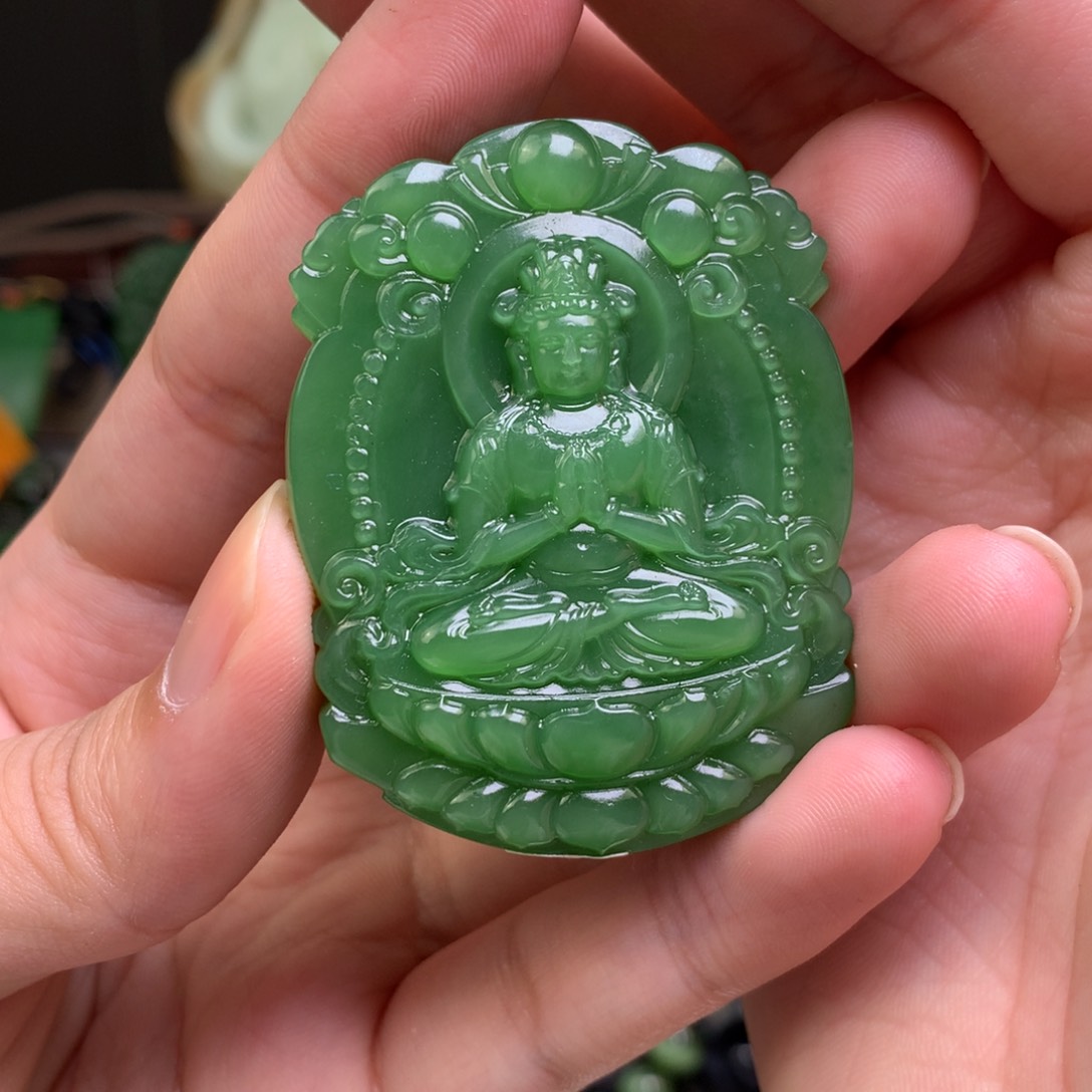 和田玉挂件未镶嵌