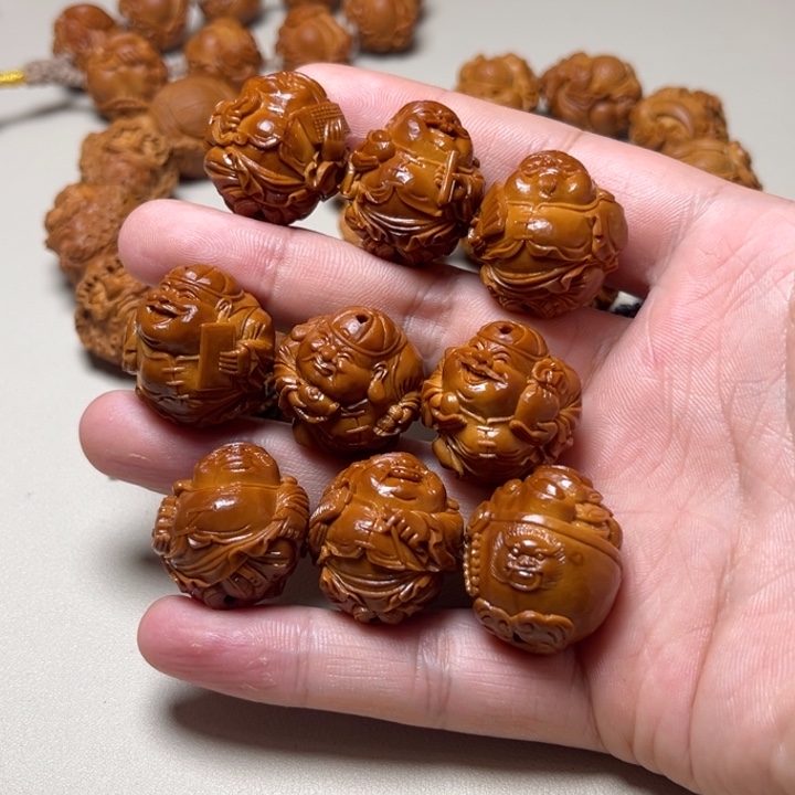 码***头橄榄核手串橄榄核