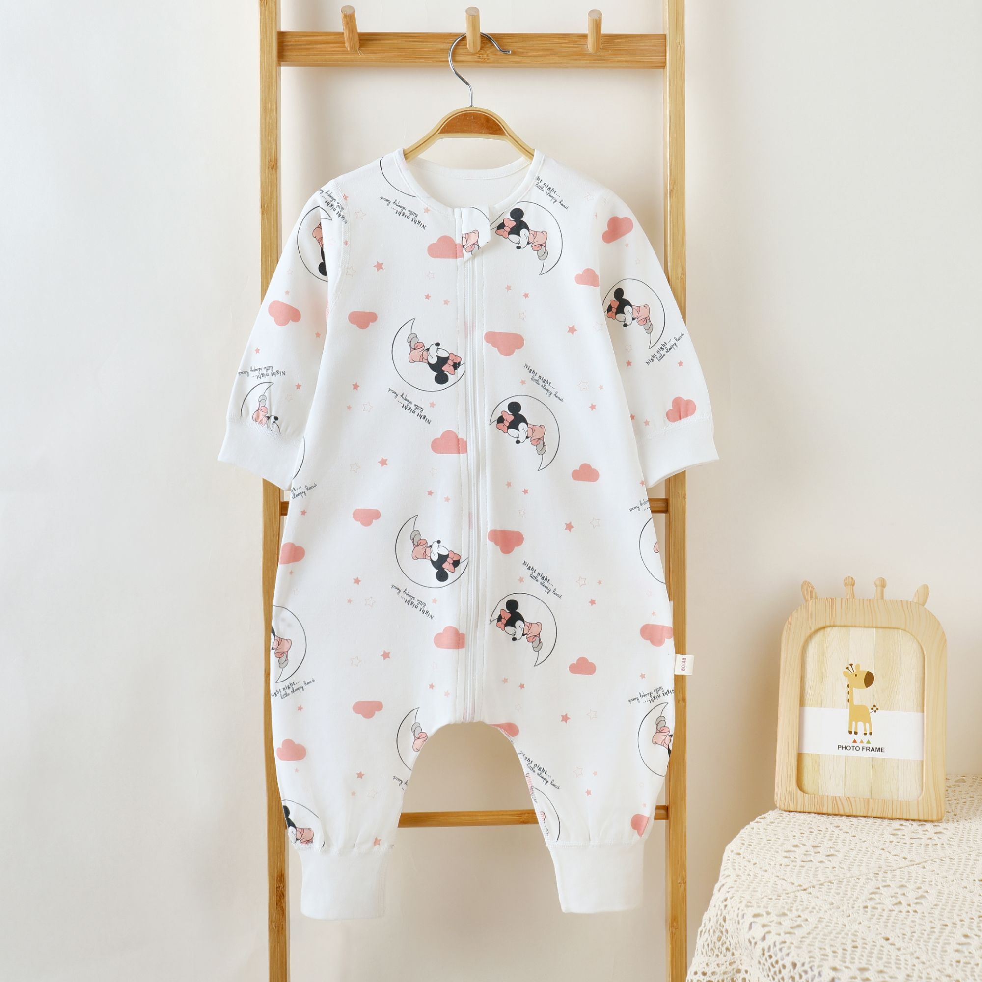 四季款纯棉分腿睡袋单层分腿睡袋宝宝防踢神器无骨缝分腿睡袋