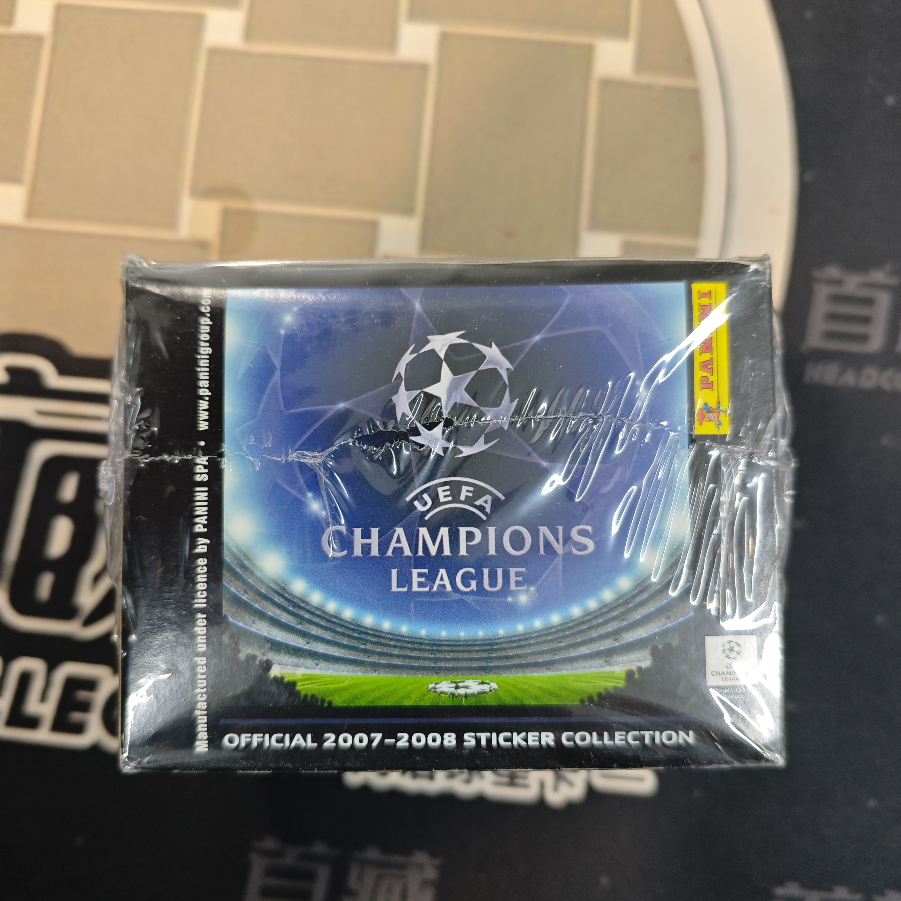 【代拆】2007-2008 Panini 欧冠贴纸 球星卡盲盒