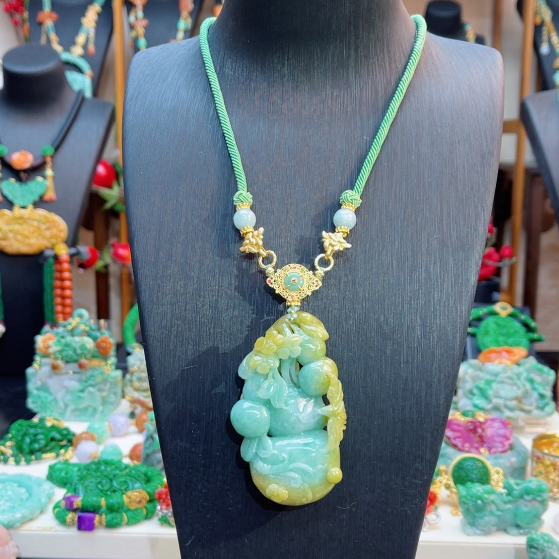 翡翠颈饰合金48小时鉴赏期