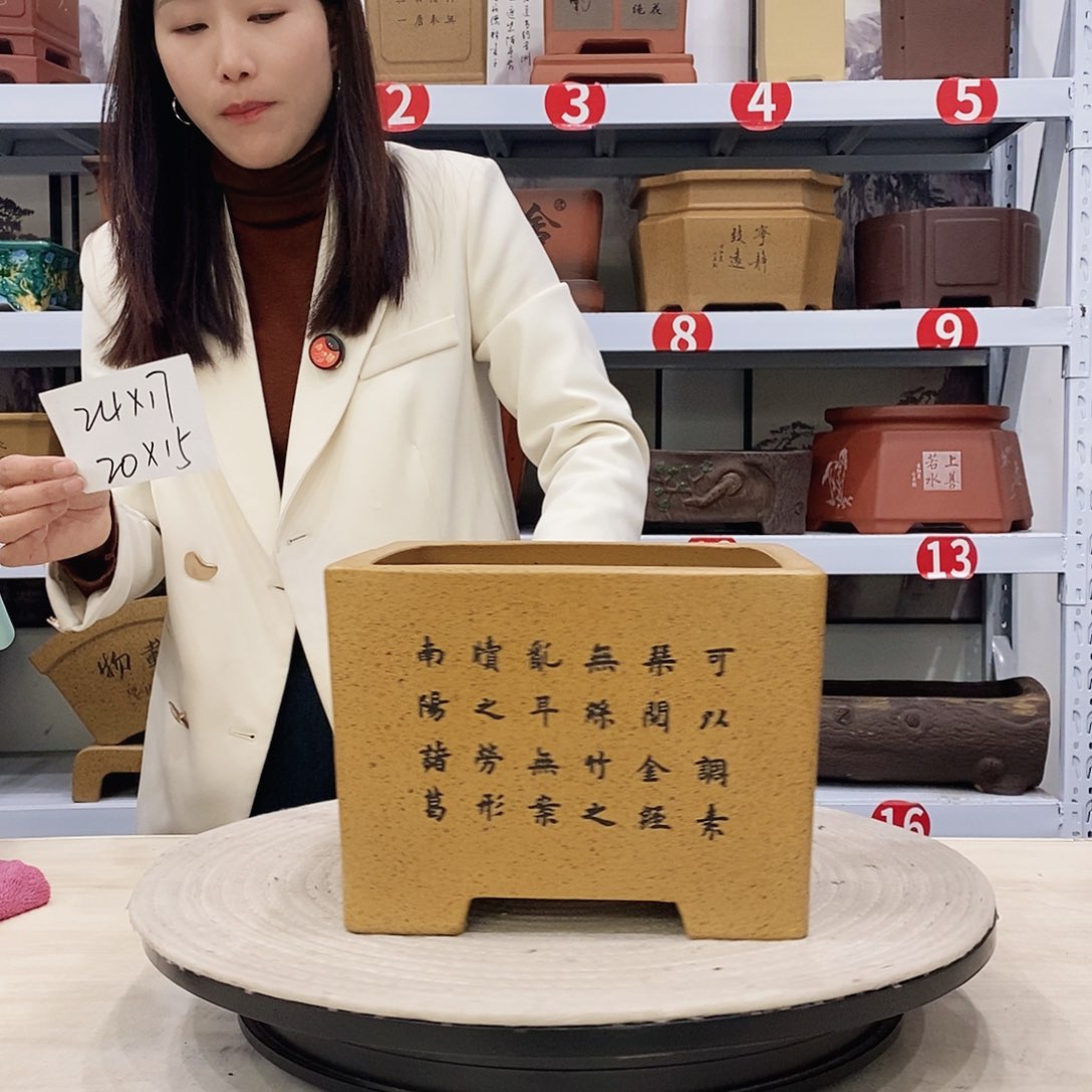 紫砂花盆紫砂花盆