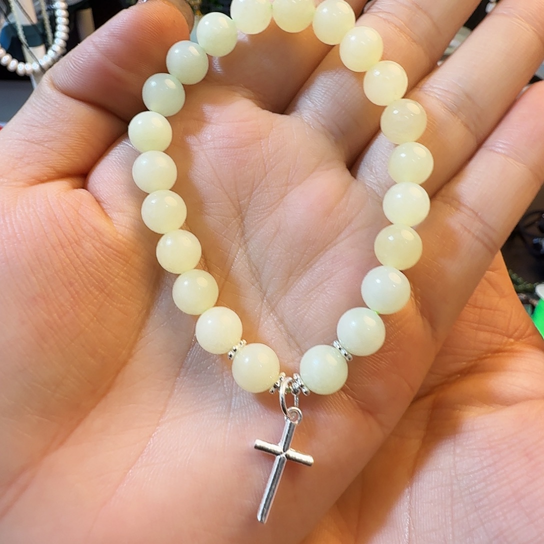 和田玉银S925镶嵌颈饰