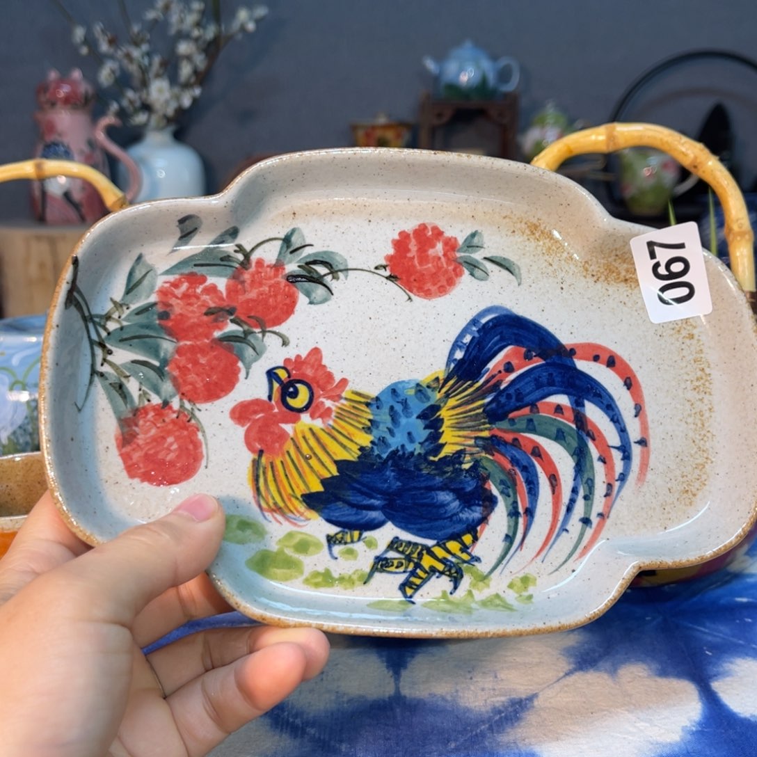 杯素浅陶瓷手工手绘