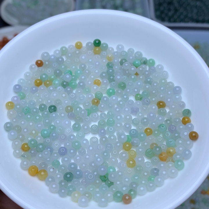 【闪购商品】未镶嵌翡翠手链卡3.8冰三彩100个