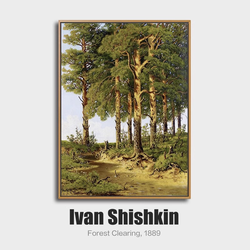 欧式风景挂画希施金客厅餐厅玄关卧室现代装饰画世界名画壁画墙画