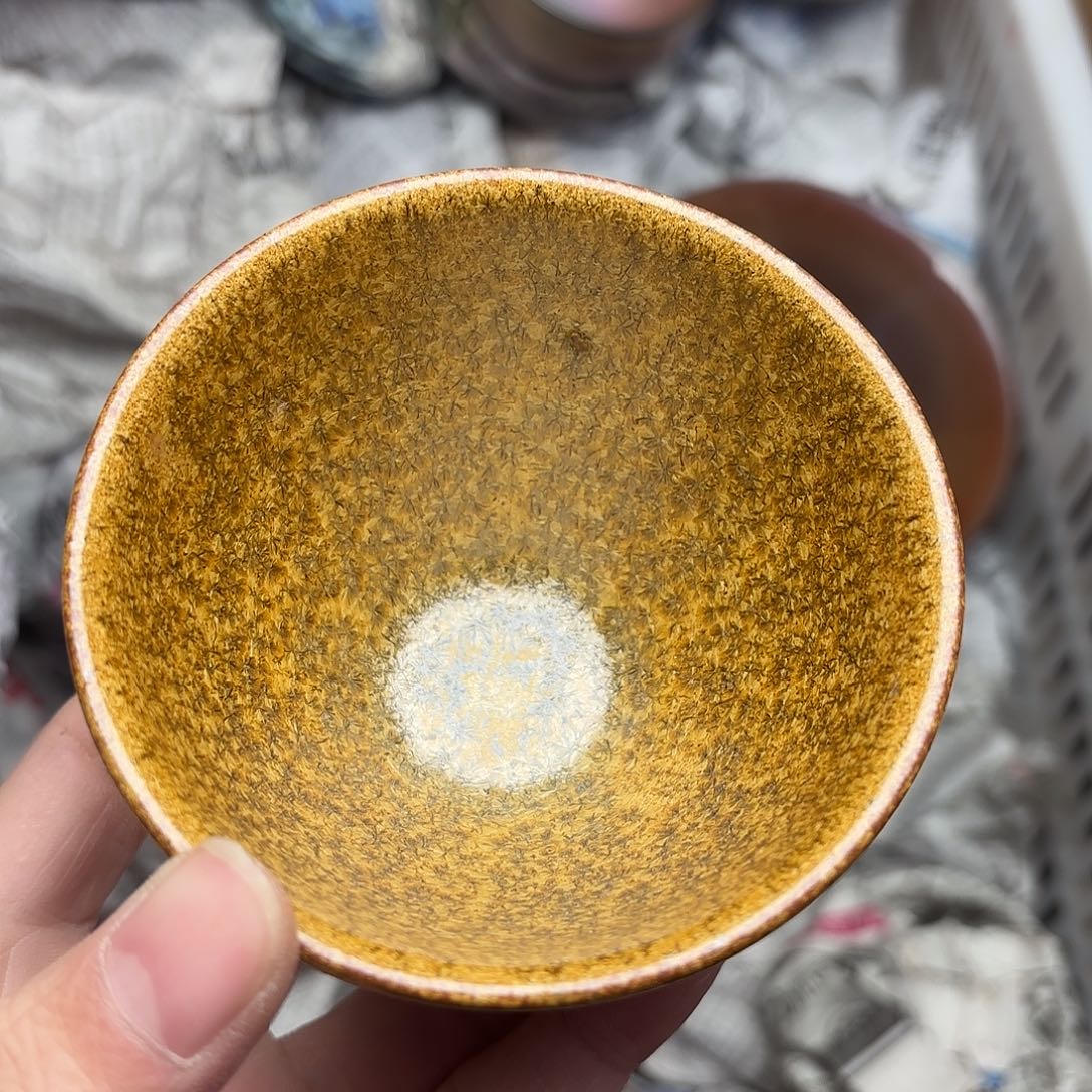 茶盏微瑕建盏主人杯一只