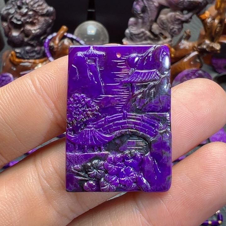 苏纪石（舒俱来）吊坠未镶嵌