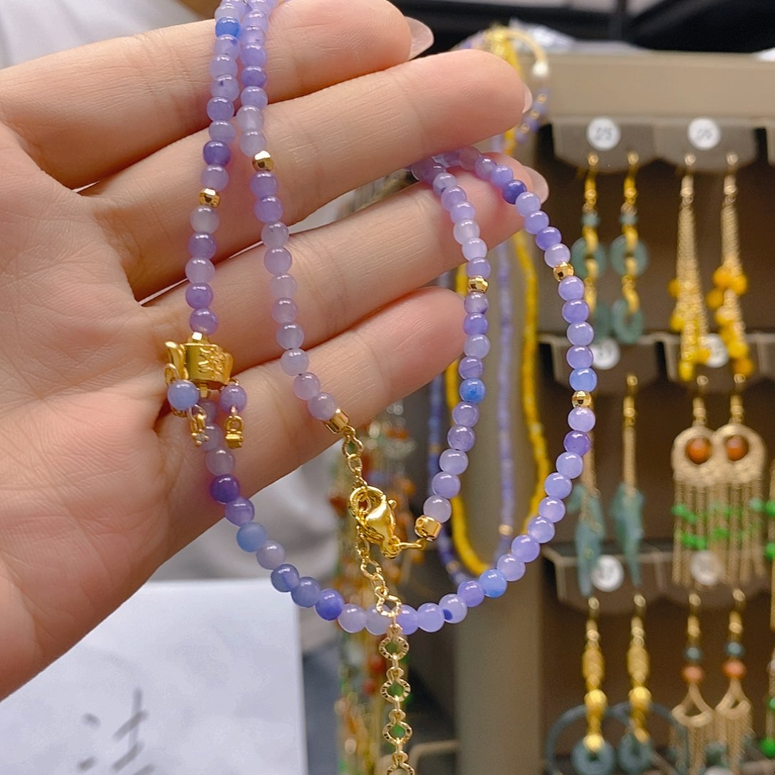 翡翠合金耳饰翡翠