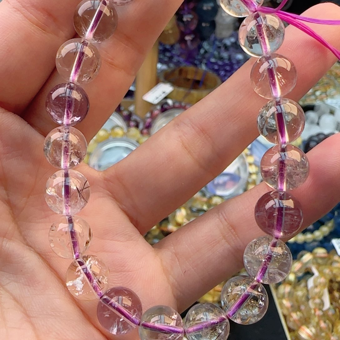 水晶手链未镶嵌手串