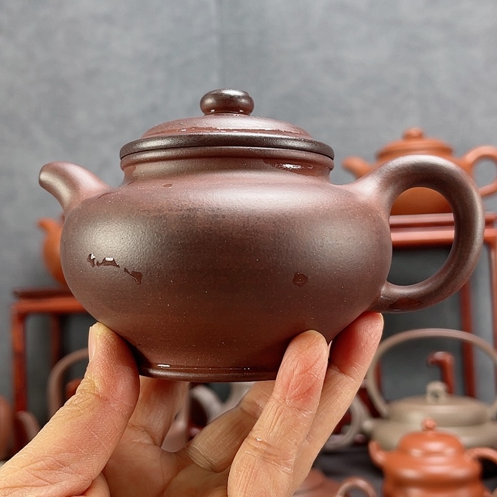 紫砂茶壶明*四号井底槽清打折